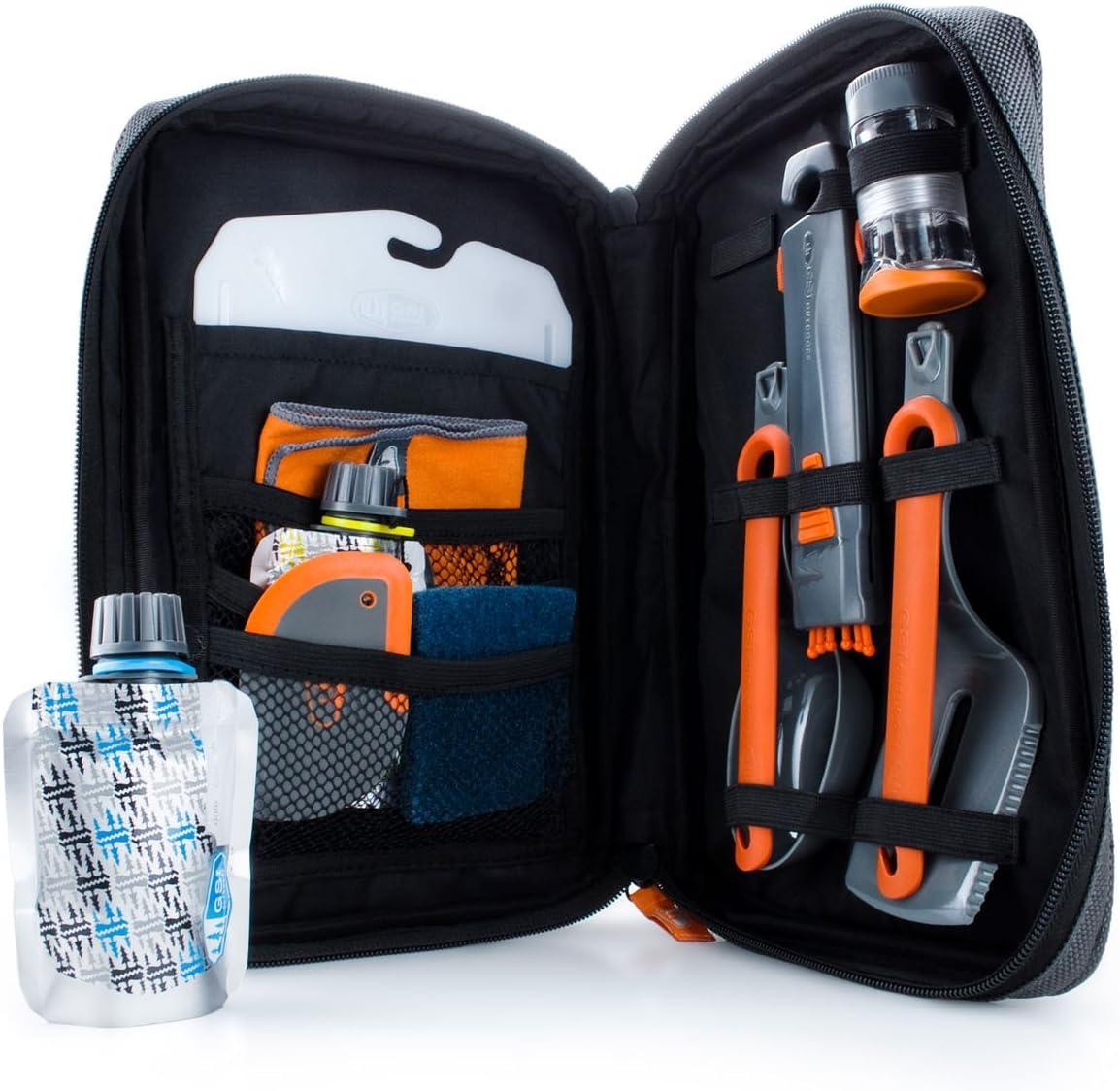Camping Cooking Kitchen Set - Camping-Kochset 11-teiliges Gourmet-Küchenset mit Essentiellen Kochutensilien