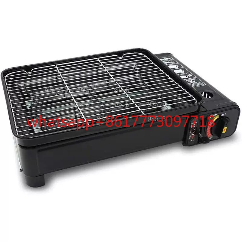 Camping Cooking Gas Stove Portable Tool - Tragbarer Butangas-Kocher für den Außenbereich, rauchfreier