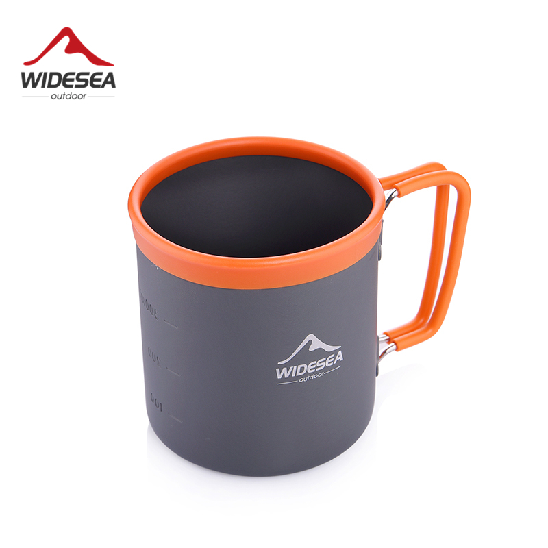Camping Cooking And Drinking - Widesea Camping Aluminium Tasse Outdoor Becher