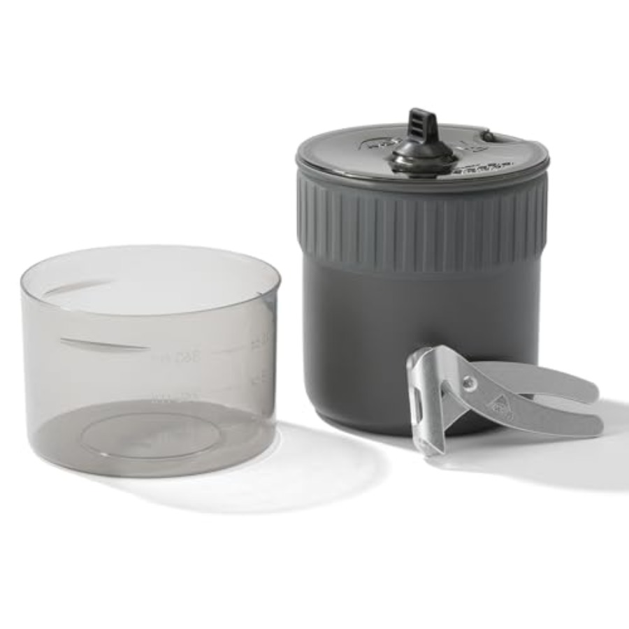 Nesting Camping Cooking Set - Trail Mini Solo Camping-Kochset: Leichtes Aluminium,