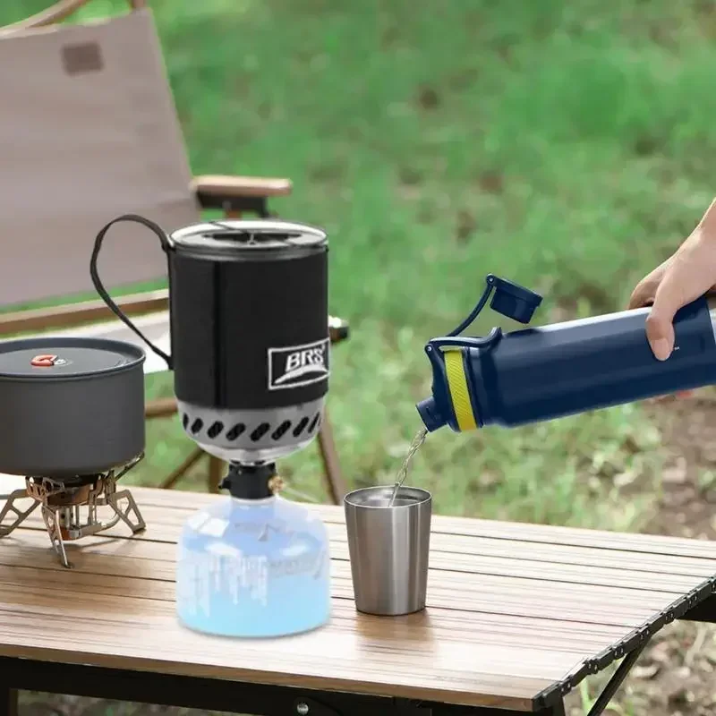 Camping Cooking Gas Stove Portable Tool - BRS-61 Wärmetauscher Tragbarer Jet-Brenner Leichter Camping-Gaskocher