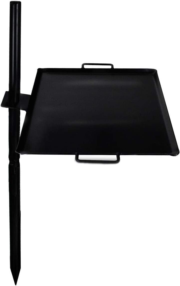 Camping Cooking Open Fire - Tragbare, robuste Lagerfeuer-Grillplatte für Kochen über