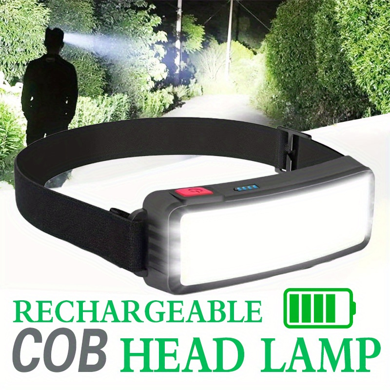 Camping Cooking Fish - Leistungsstarke COB LED Scheinwerfer Typ-c Wiederaufladbare
