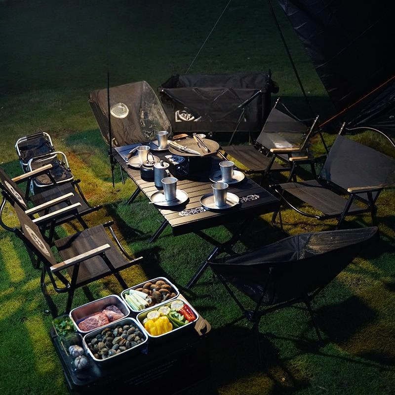 Camping Cooking Canopy - Camping-Set, Outdoor-Zelt, Baldachin, Campingausrüstung, komplettes Set,