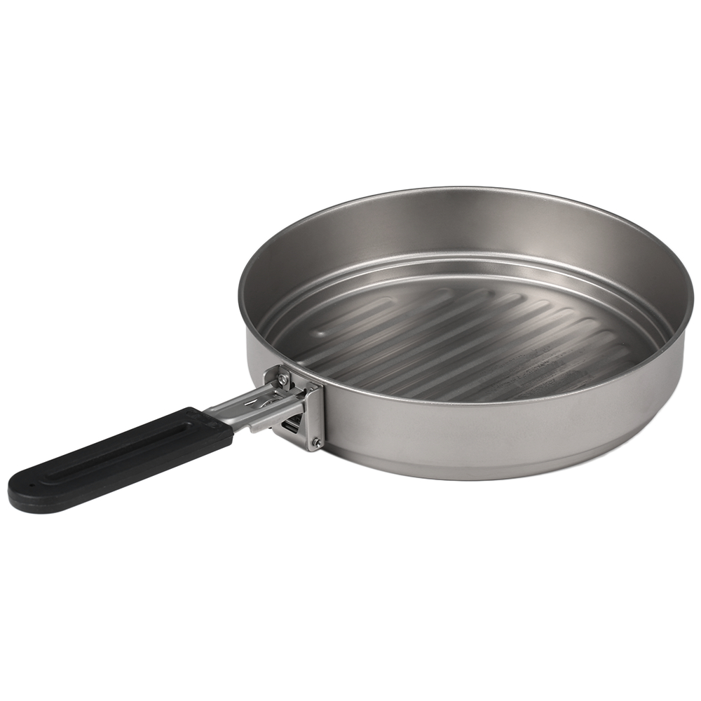 Camping Cooking Open Fire - Camping Töpfe und Pfannen tragbar leicht