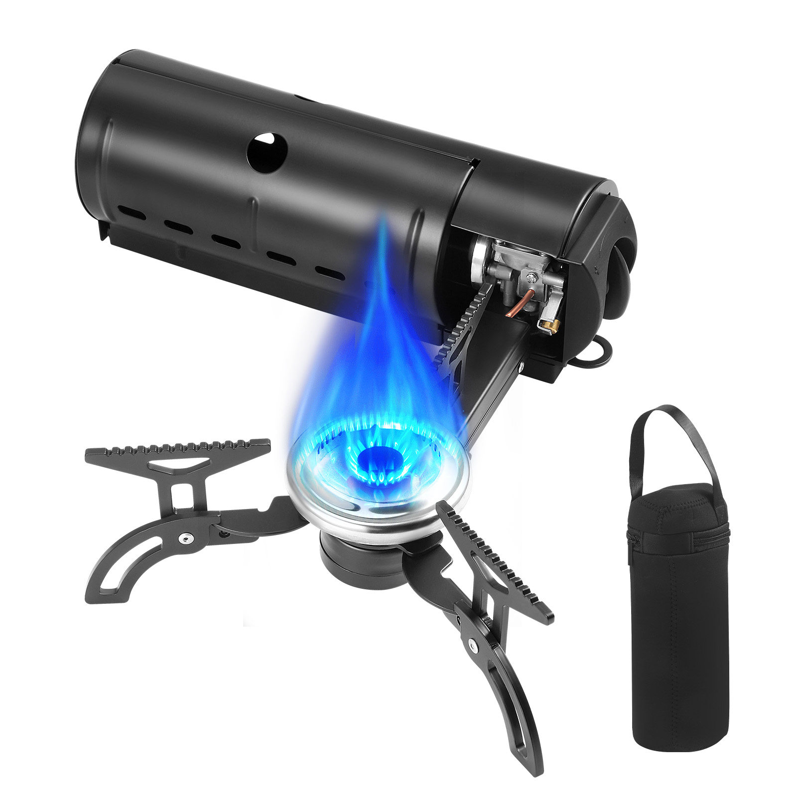 Camping Cooking Gas Stove Portable Tool - 2800 W Tragbarer Klappherd Camping Gasherd