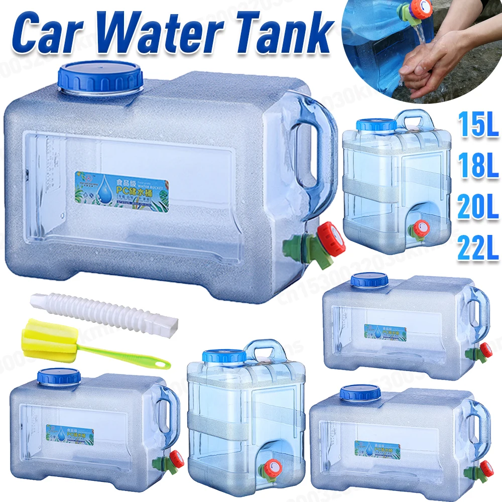 Camping Cooking And Drinking - 5-22L Trinkwasserbehälter Reisewasserbehälter mit Zapfhahn für