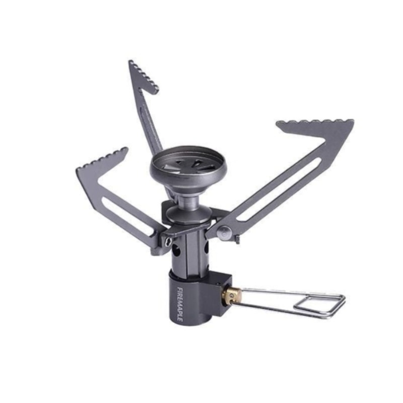 Camping Cooking Gas Stove Portable Tool - Leichter Tragbarer Campingkocher Faltbarer Mini-Camping-Titan-Gasbrenner Langlebiges