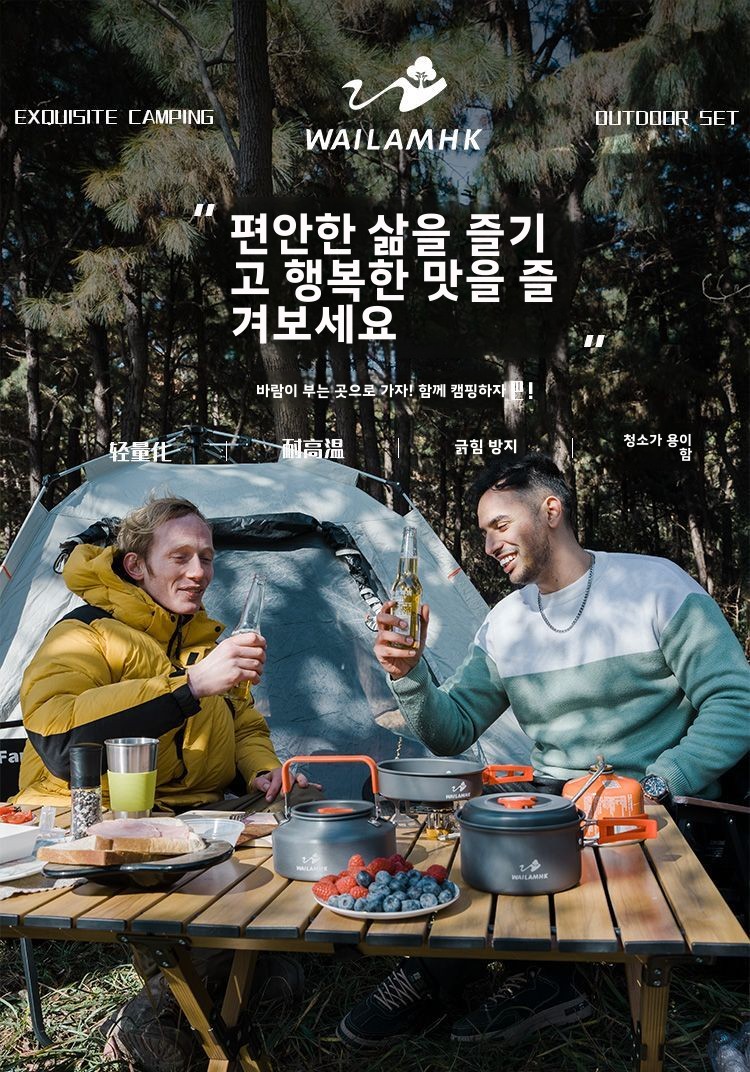 Outdoor-Camping-Kochgeschirr-S – Nesting Camping Cooking Set Bewertung und Preis