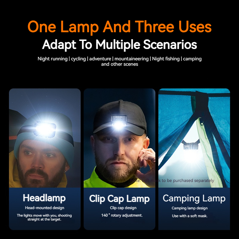 Philips LED-Stirnlampe, Sensor – Camping Cooking Fish Bewertung und Preis