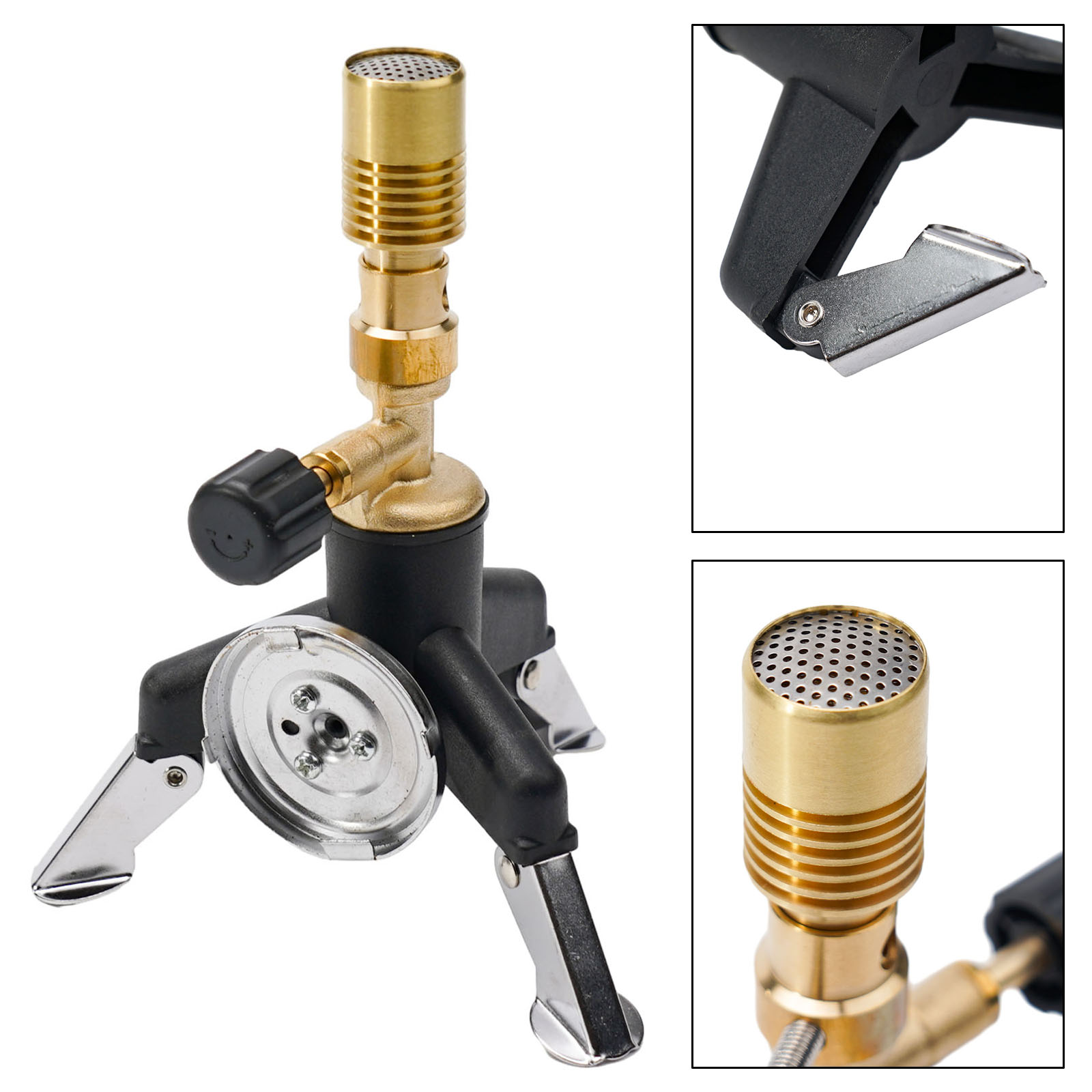 Tragbarer Messing-Bunsenbrenne – Camping Cooking Gas Stove Portable Tool Bewertung und Preis