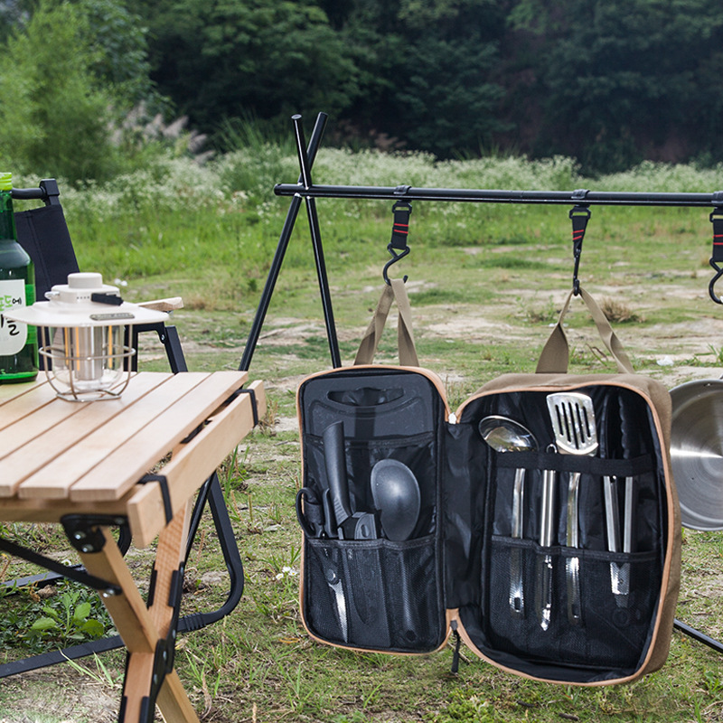 8-teiliges Camping-Kochgeschir – Camping Cooking Accessories Set Bewertung und Preis