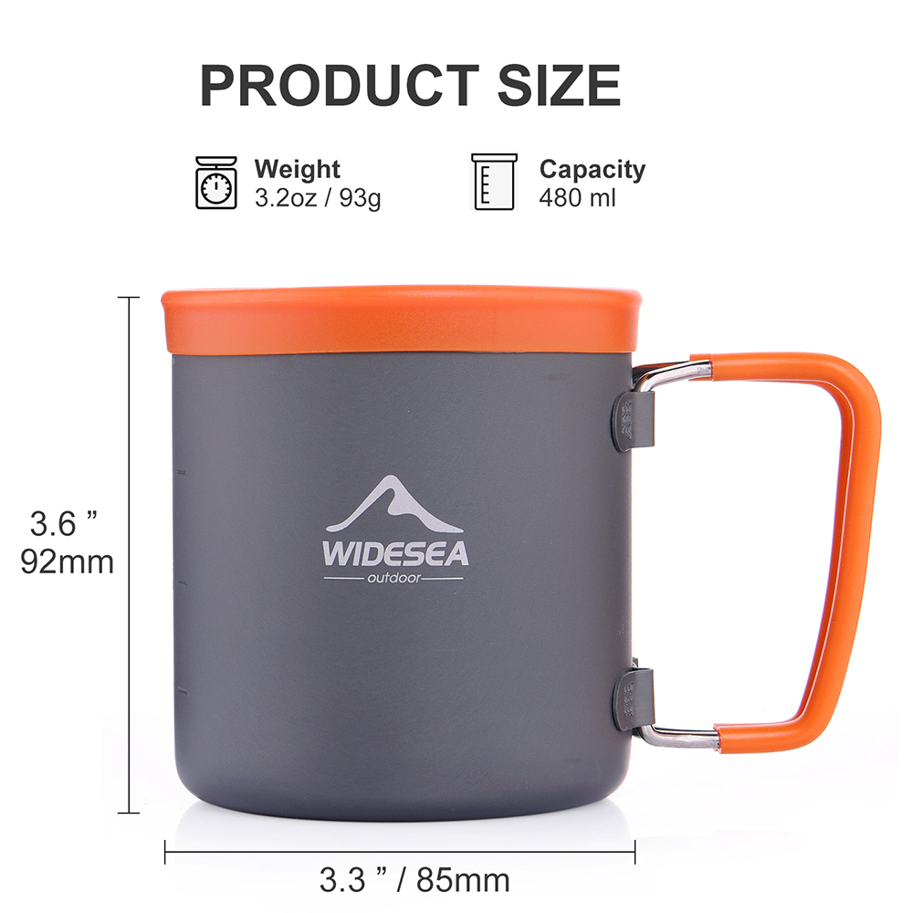 Widesea Camping Aluminium Tass – Camping Cooking And Drinking Bewertung und Preis