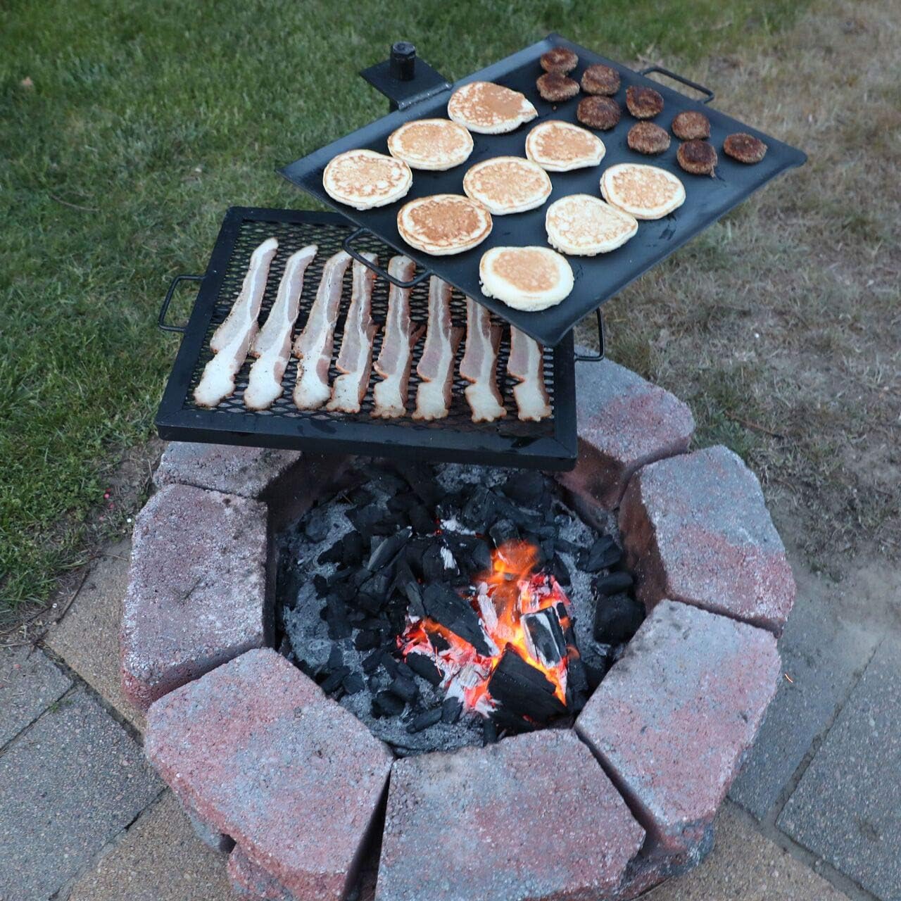 Robuster tragbarer Lagerfeuerg – Camping Cooking Open Fire Bewertung und Preis