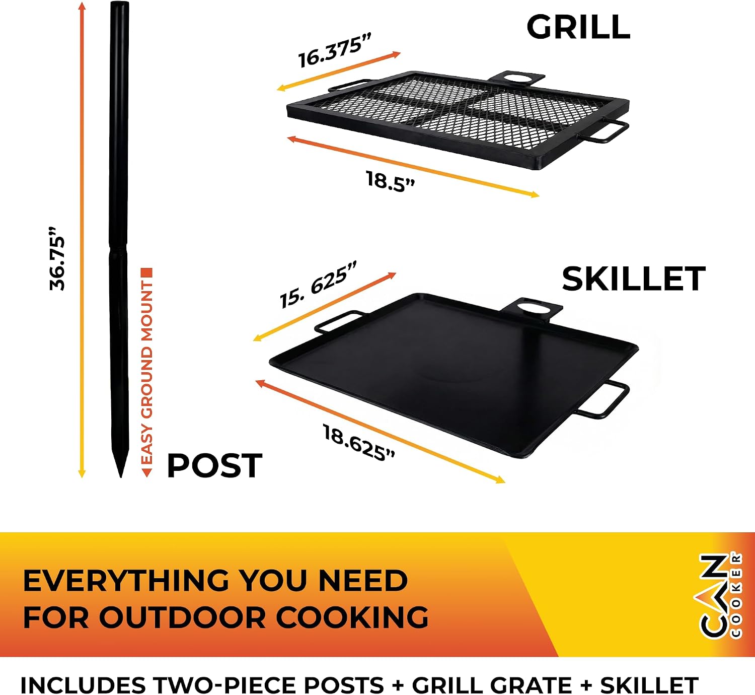 Robuster tragbarer Lagerfeuerg – Camping Cooking Open Fire Bewertung und Preis