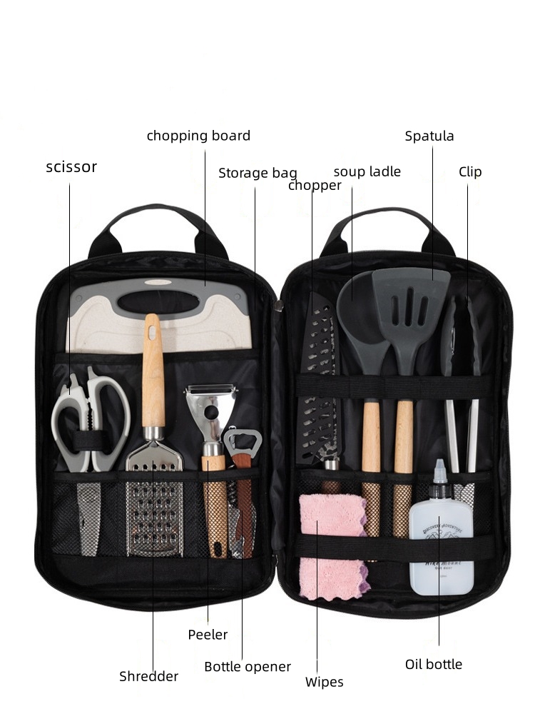 Camping-Kochutensilien-Set, 12 – Camping Cooking Accessories Set Bewertung und Preis