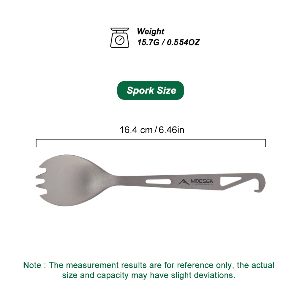 Widesea Camping-Kochset, Spork – Camping Cooking Accessories Set Bewertung und Preis