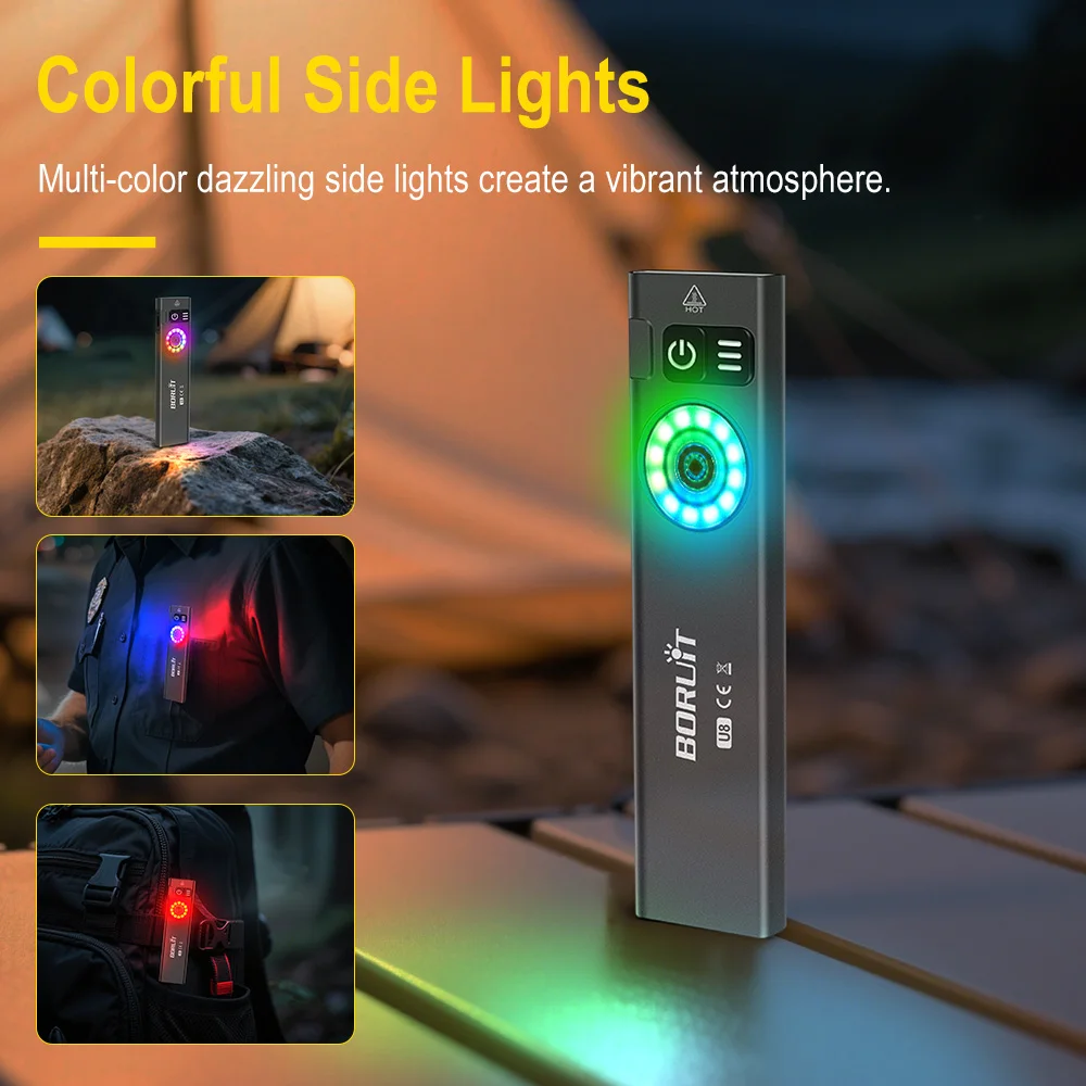 BORUiT U8 650LM EDC LED-Tasche – Camping Cooking Fish Bewertung und Preis