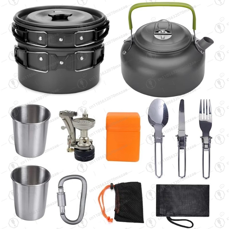 10-teiliges Outdoor-Kochgeschi – Camping Cooking Accessories Set Bewertung und Preis