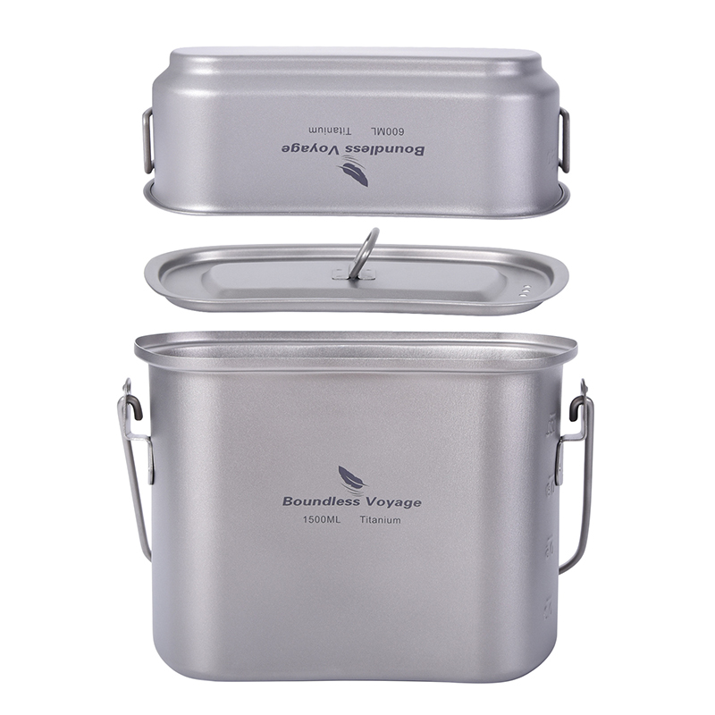 1,5 L Outdoor Military Kantine – Camping Cooking Kit Box Bewertung und Preis