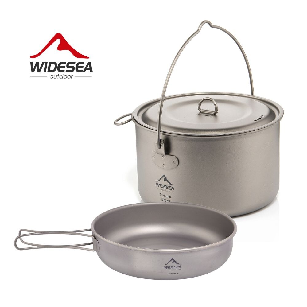Wideea Camping Geschirr Titan  – Camping Cooking Accessories Set Bewertung und Preis