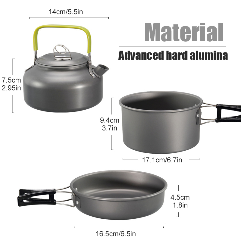 WESTTUNE Camping-Kochgeschirr- – Camping Cooking Accessories Set Bewertung und Preis