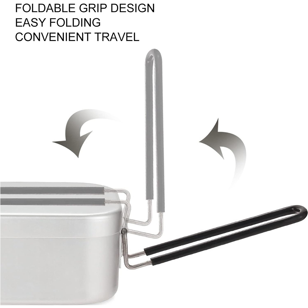 800ML Aluminium Mittagessen Bo – Camping Cooking Kit Box Bewertung und Preis