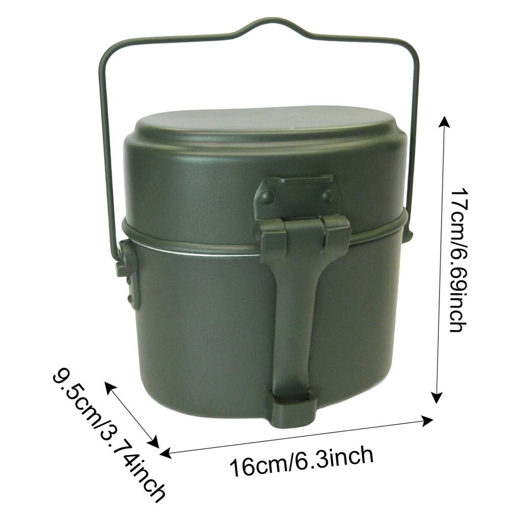 Outdoor-Kochtopf-Set Aluminium – Camping Cooking Kit Box Bewertung und Preis