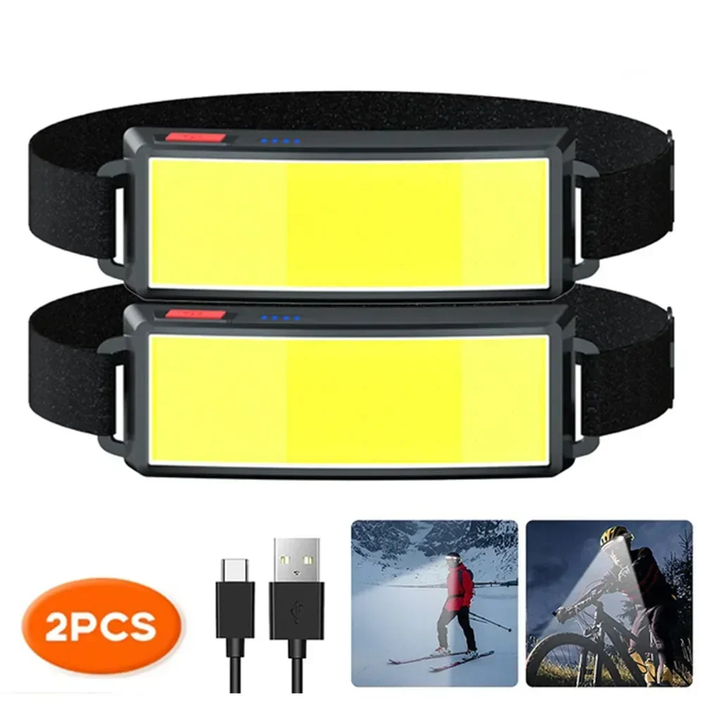 Tragbare COB-LED-Stirnlampen f – Camping Cooking Fish Bewertung und Preis