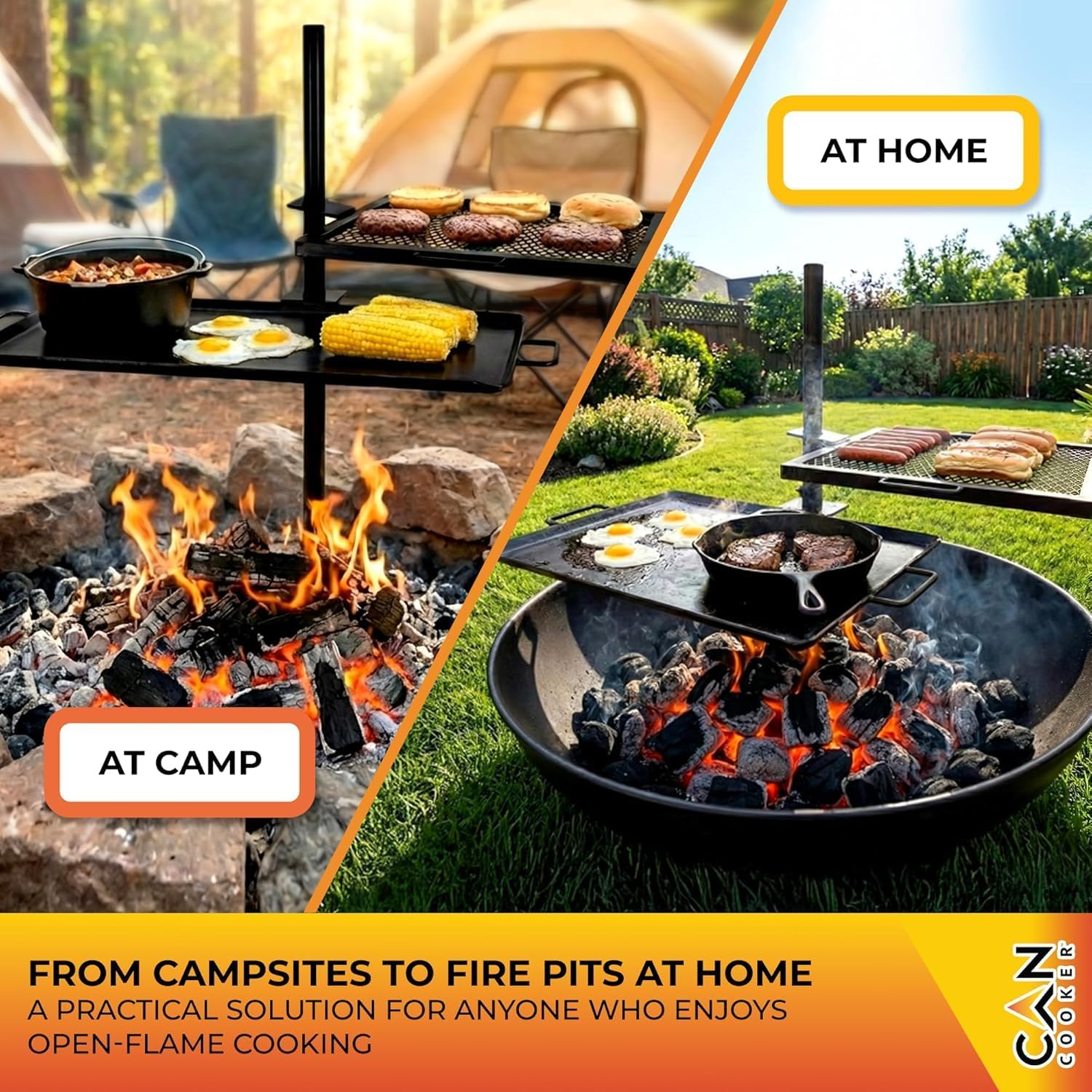 Tragbare, robuste Lagerfeuer-G – Camping Cooking Open Fire Bewertung und Preis