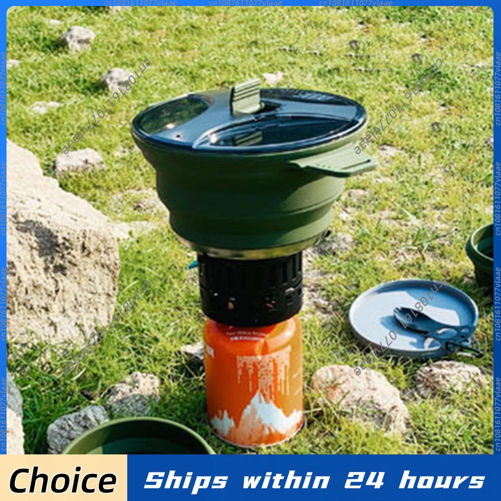 Faltbarer tragbarer Camping-Ko – Camping Cooking Open Fire Bewertung und Preis