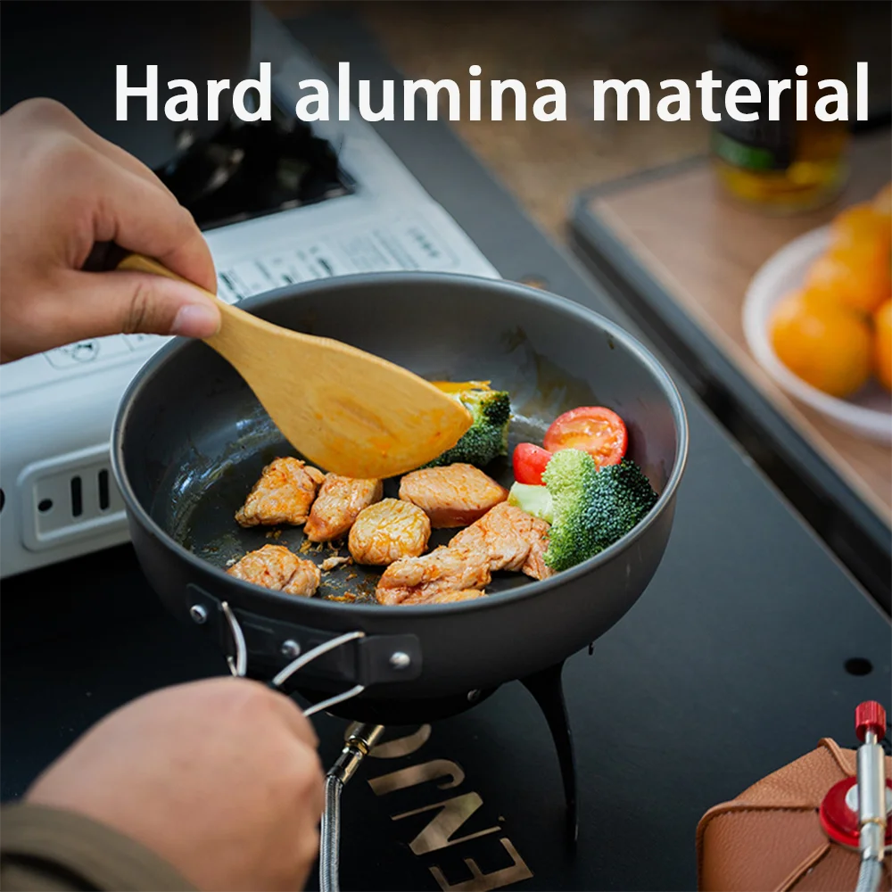 Großes Antihaft-Camping-Kochse – Nesting Camping Cooking Set Bewertung und Preis