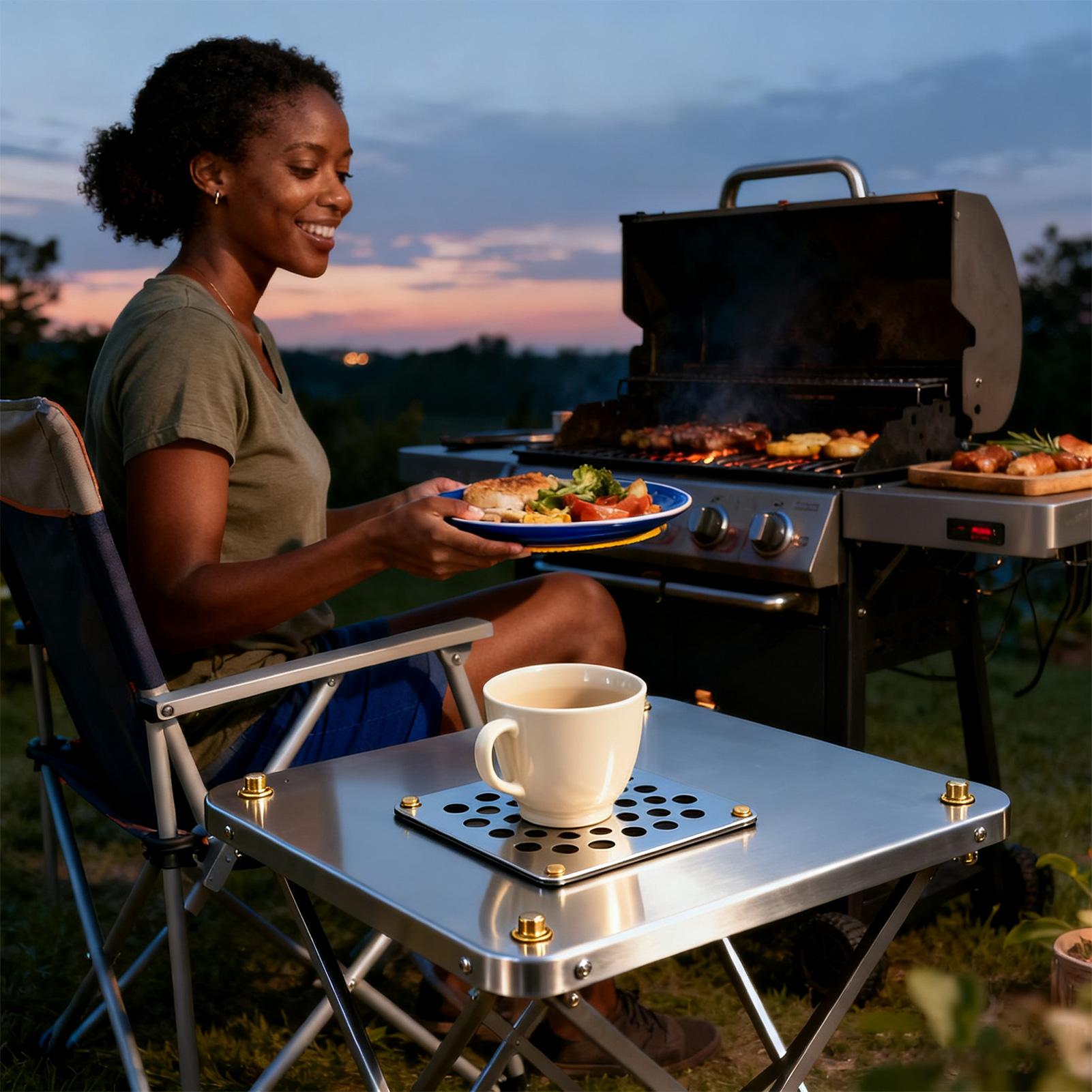 Untersetzer für heiße Töpfe un – Camping Cooking Hot Plate Bewertung und Preis