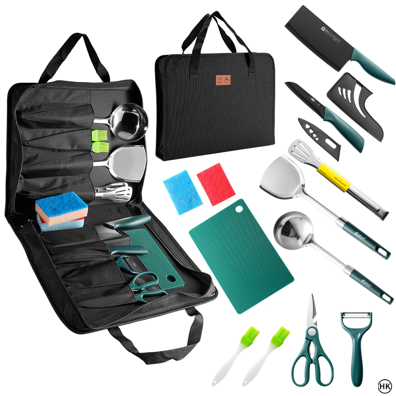 13-teiliges Camping-Kochset, C – Camping Cooking Accessories Set Bewertung und Preis