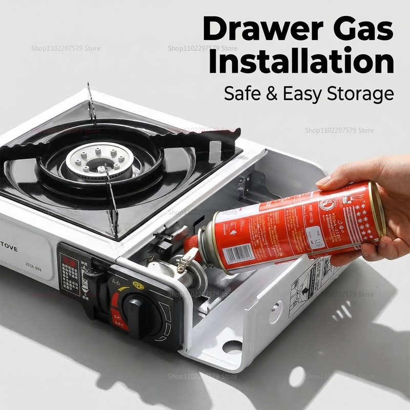 Camping-Gaskocher Tragbarer Kl – Camping Cooking Gas Stove Portable Tool Bewertung und Preis
