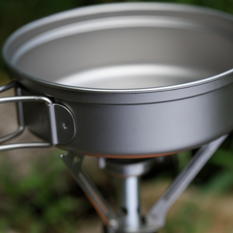 Reines Titan-Kochgeschirr-Set  – Camping Cooking Kitchen Set Bewertung und Preis