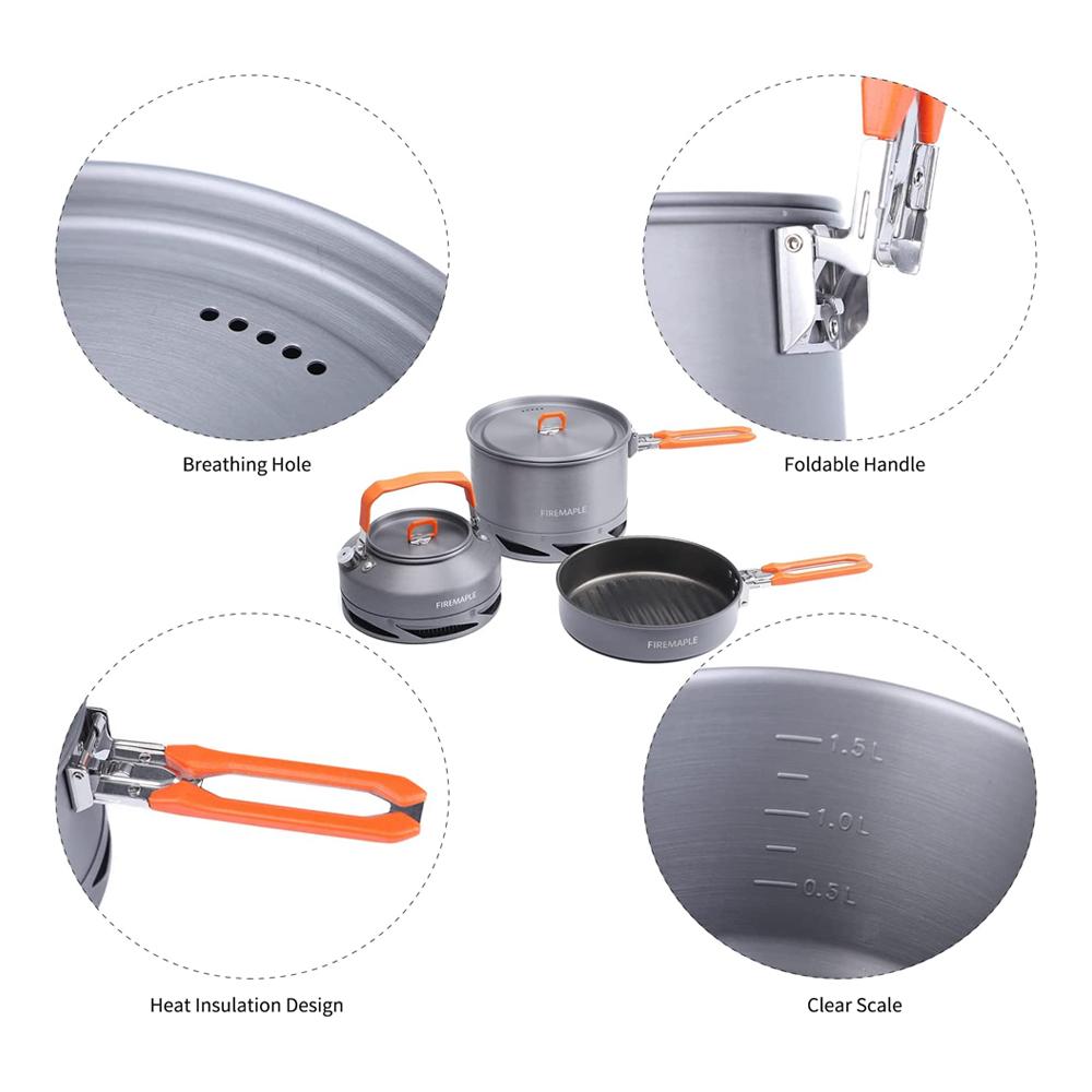 Fire Maple Camping Kochgeschir – Camping Cooking Accessories Set Bewertung und Preis
