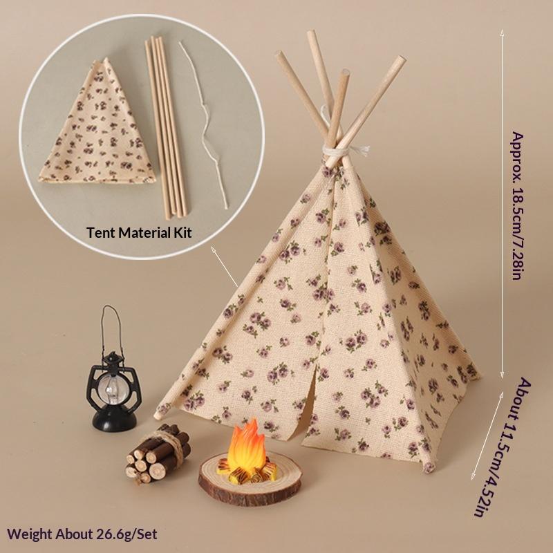 **1 Set 1/12 Puppenhaus-Dekor  – Camping Cooking Accessories Set Bewertung und Preis