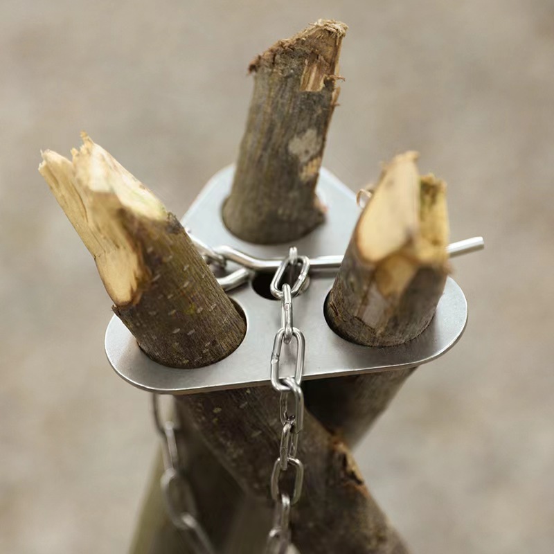 1 Stück Camping-Stativ aus Eis – Camping Cooking Pot Tripod Bewertung und Preis